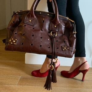 Vintage Marc Jacobs Limited Edition Brigitte brown bag pre-loved